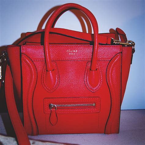 celine drummed vs pebbled|UPDATED: Céline Mini Luggage vs. Céline Nano .